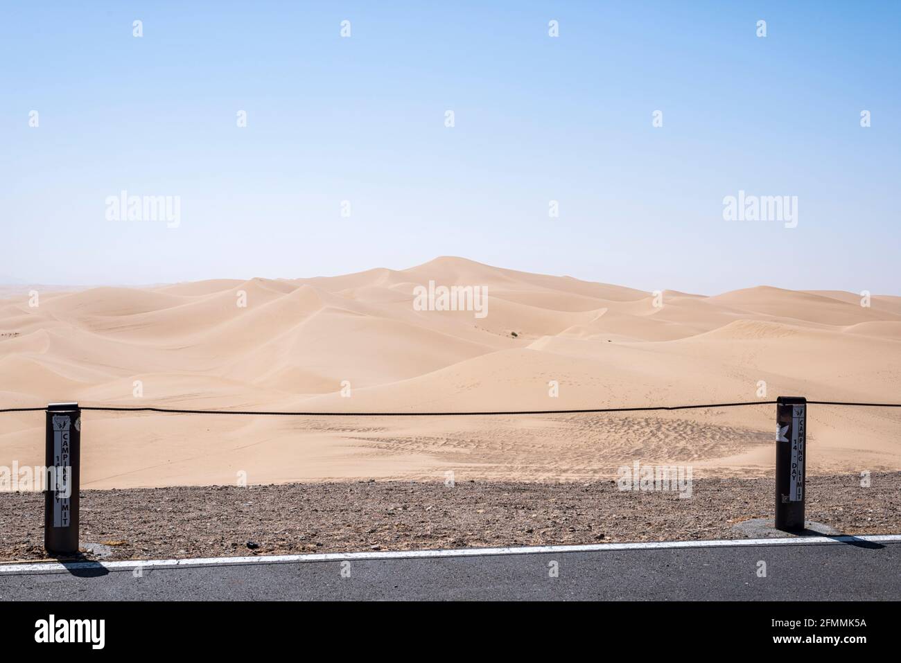 Area ricreativa Imperial Sand Dunes. Glamis, California, Stati Uniti. Foto Stock