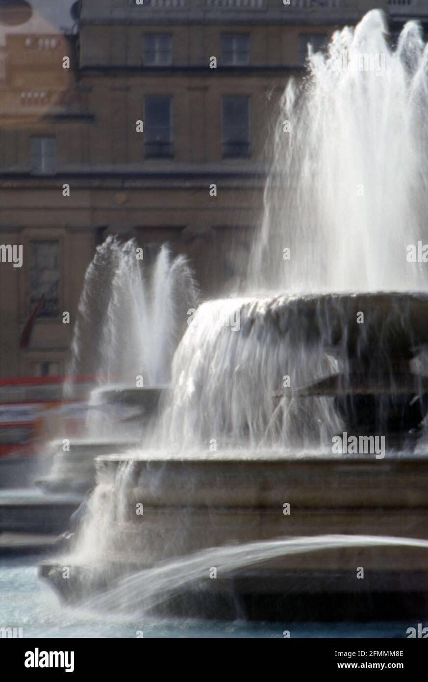 giochi d'acqua e di fontana Foto Stock