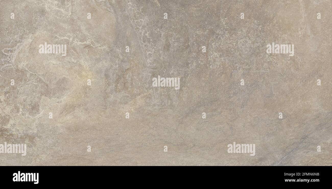 design in marmo naturale di colore marrone con finiture rustiche da utilizzare per la progettazione di piastrelle da parete e carta da parati Foto Stock