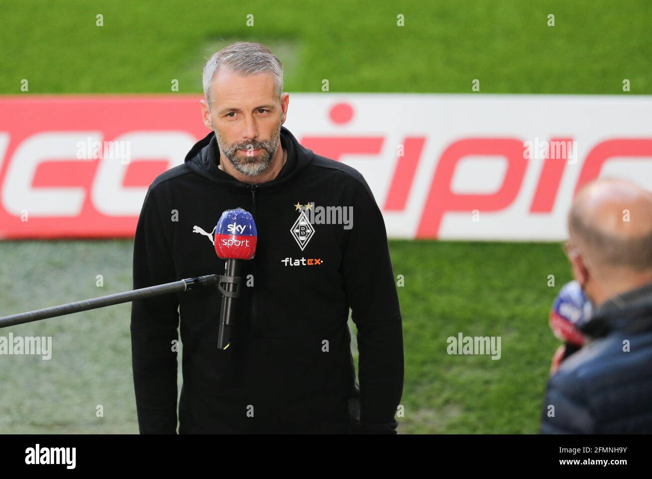 Monaco, Germania. 8 maggio 2021. Allenatore Marco Rose (BMG). Sport: Calcio: 1. Bundesliga: Stagione 20/21: 32nd appuntamento: FC Bayern Monaco vs Borussia Monchengladbach, 8 maggio 2021 Credit: Werner Eifried/GES/POOL | usage worldwide/dpa/Alamy Live News Foto Stock