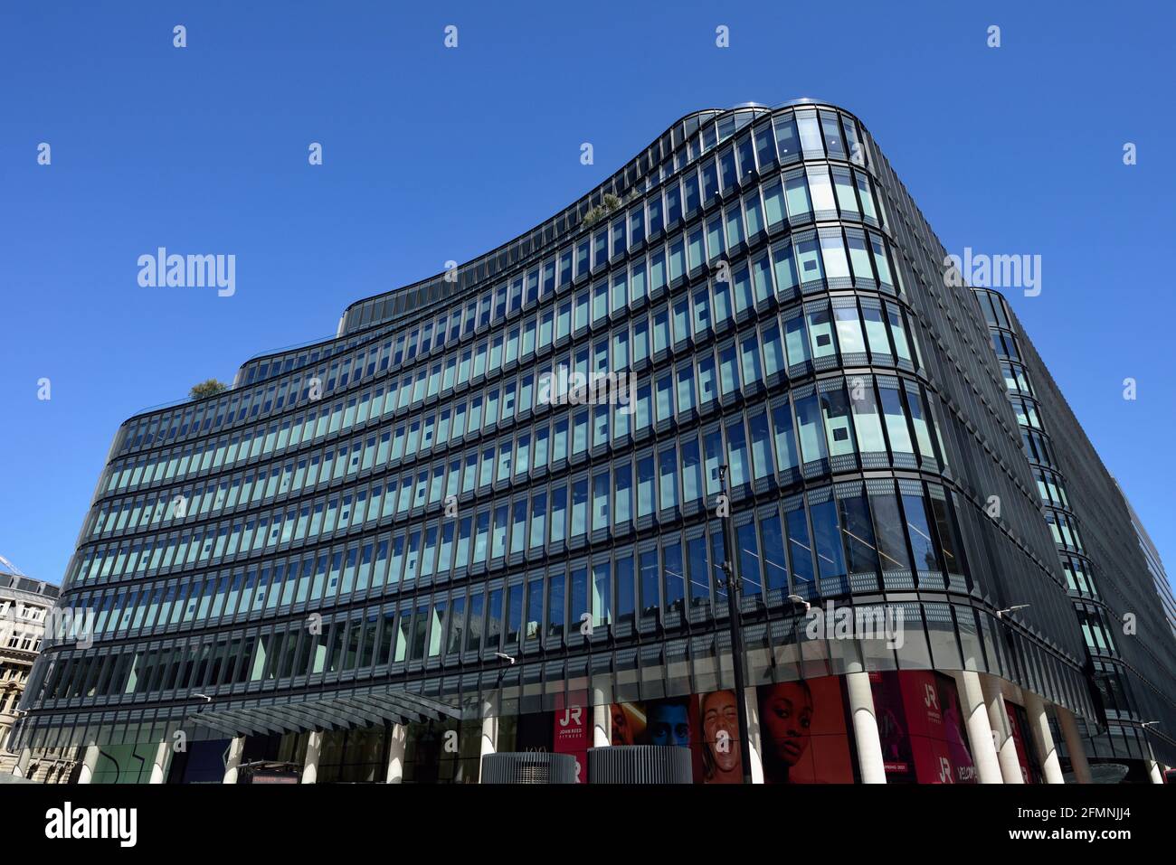 100 Liverpool Street, Broadgate Centre, City of London, Regno Unito Foto Stock