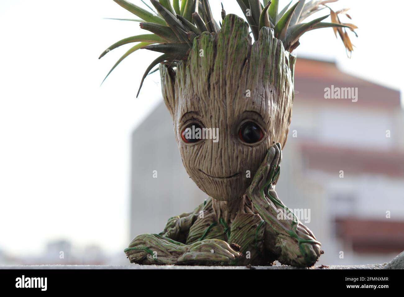 Baby Groot Foto Stock