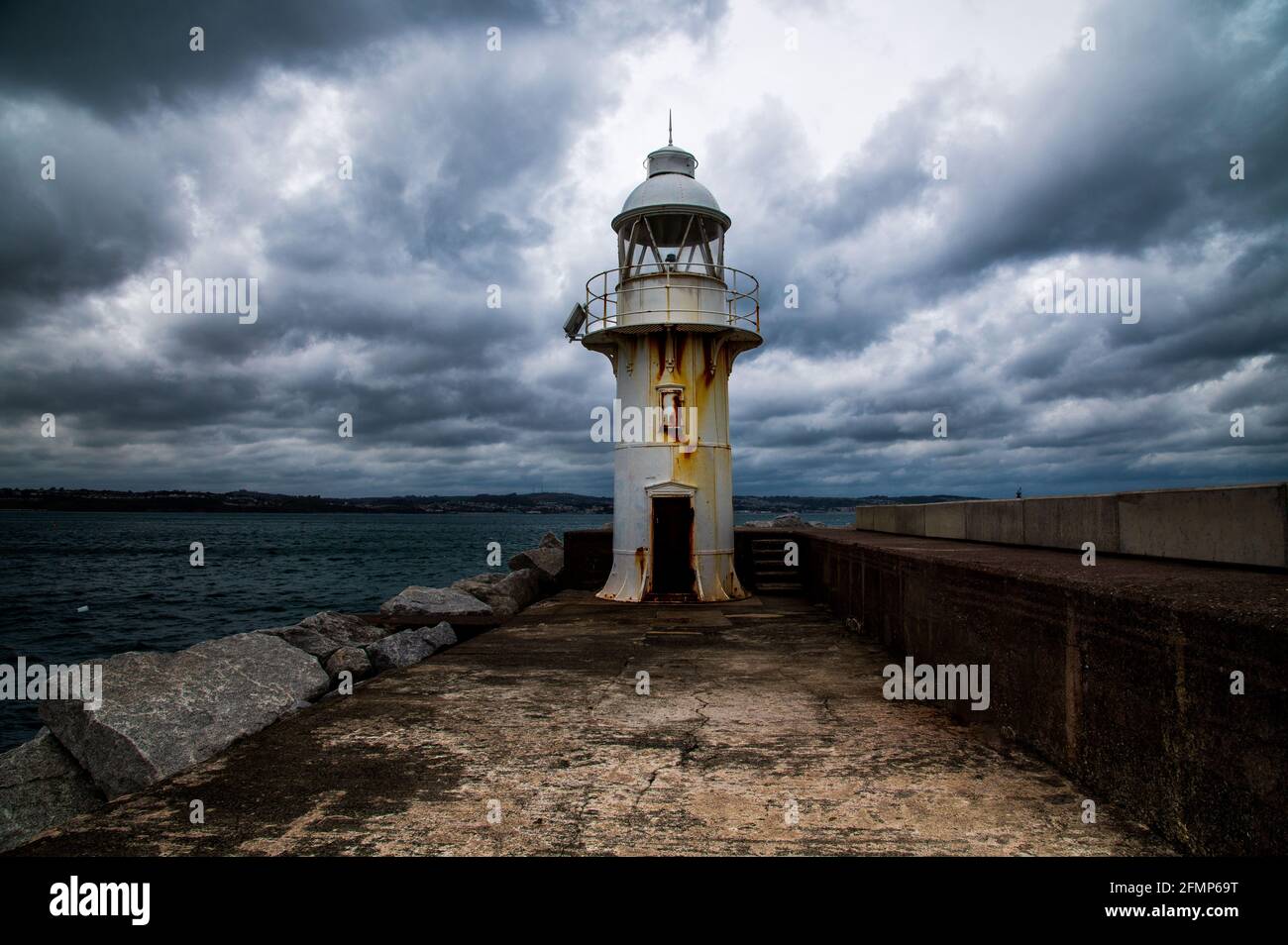 brixham città Foto Stock