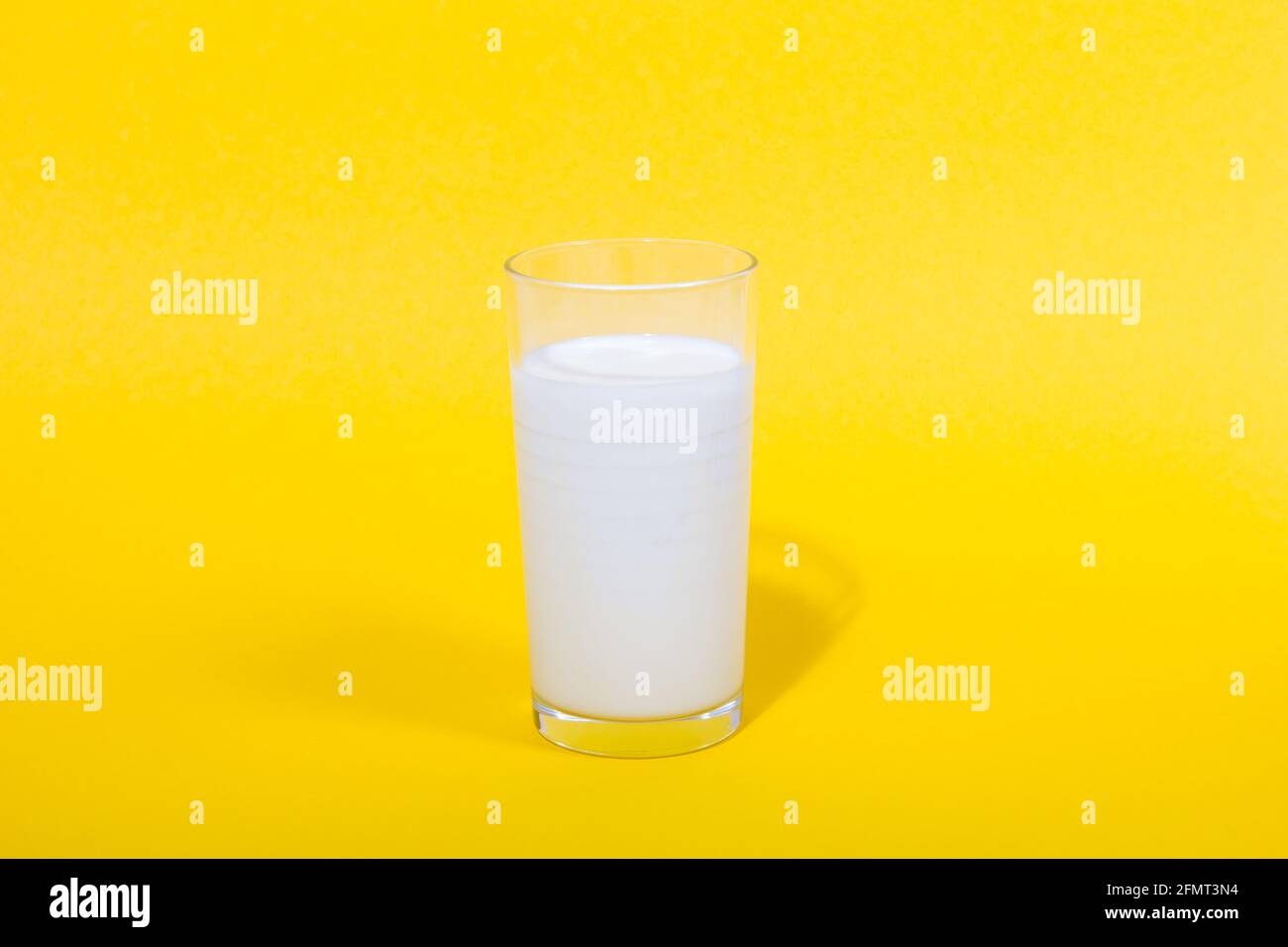 Vetro di latte Foto Stock