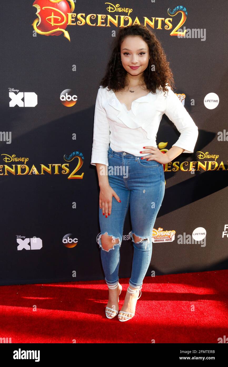 LOS ANGELES - LUGLIO 11: Kayla Maisonet al 'Descendants 2' Premiere Screening al Cinerama Dome all'ARCLIGHT il 11 Luglio 2017 a Los Angeles, CA Foto Stock