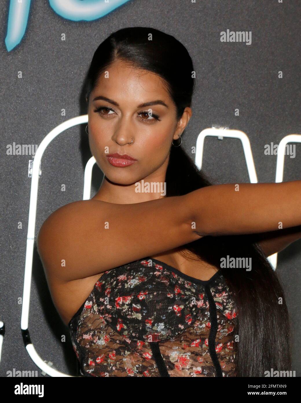 LOS ANGELES - LUGLIO 24: Lilly Singh al 'Atomic Blonde' Los Angeles Premiere al Teatro all'Ace Hotel il 24 Luglio 2017 a Los Angeles, CA Foto Stock