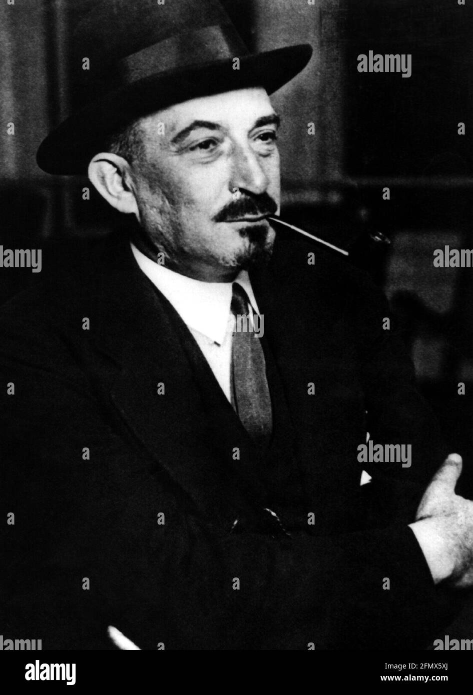 Weizmann, Chaim, 27.11.1874 - 9.11.1952, politico israeliano, ADDITIONAL-RIGHTS-CLEARANCE-INFO-NOT-AVAILABLE Foto Stock