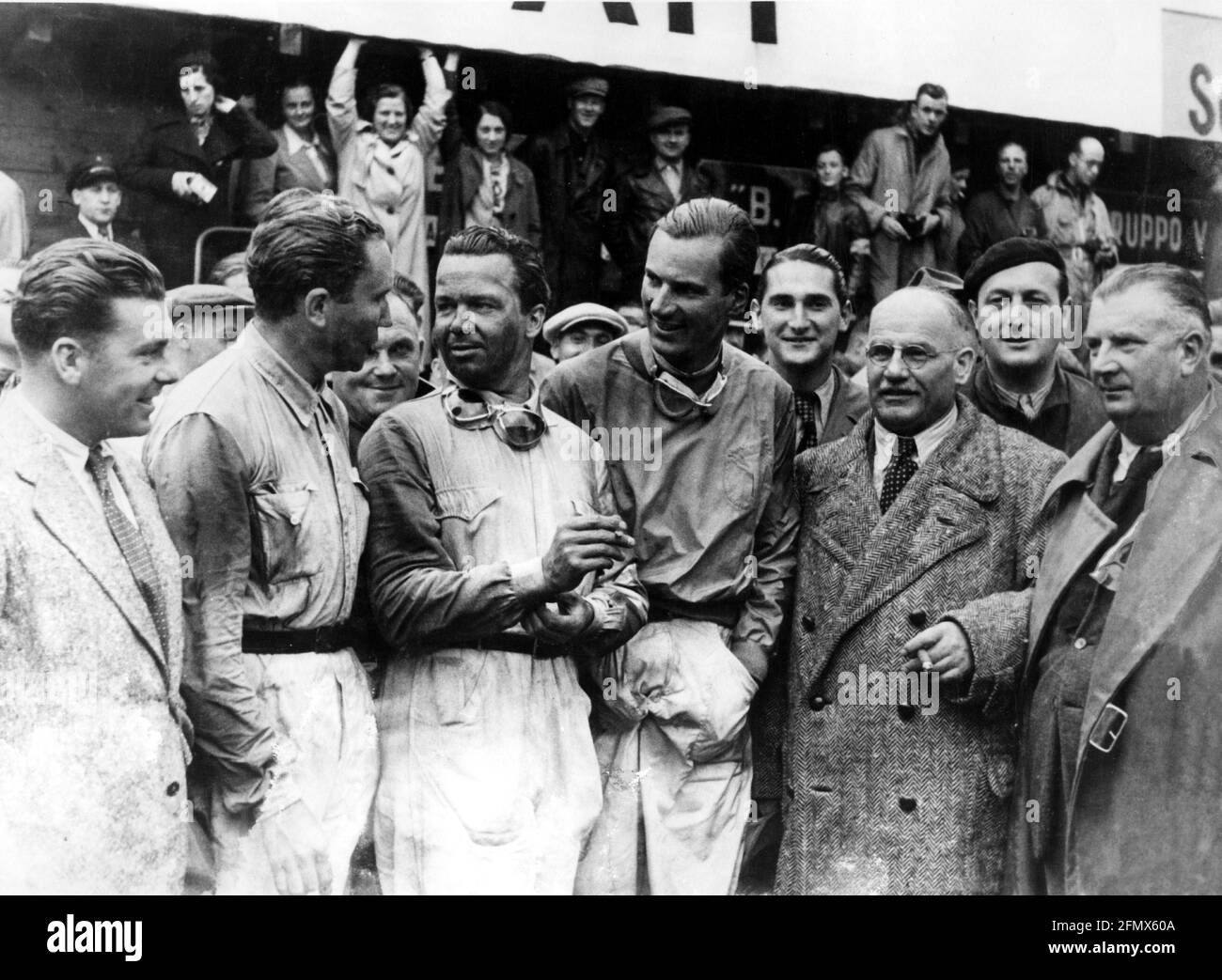 Sport, corse automobilistiche, Gran Premio della Svizzera, Berngarten 1938, team Mercedes Benz: Uhlenhaut, DIRITTI-AGGIUNTIVI-AUTORIZZAZIONE-INFORMAZIONI-NON-DISPONIBILI Foto Stock