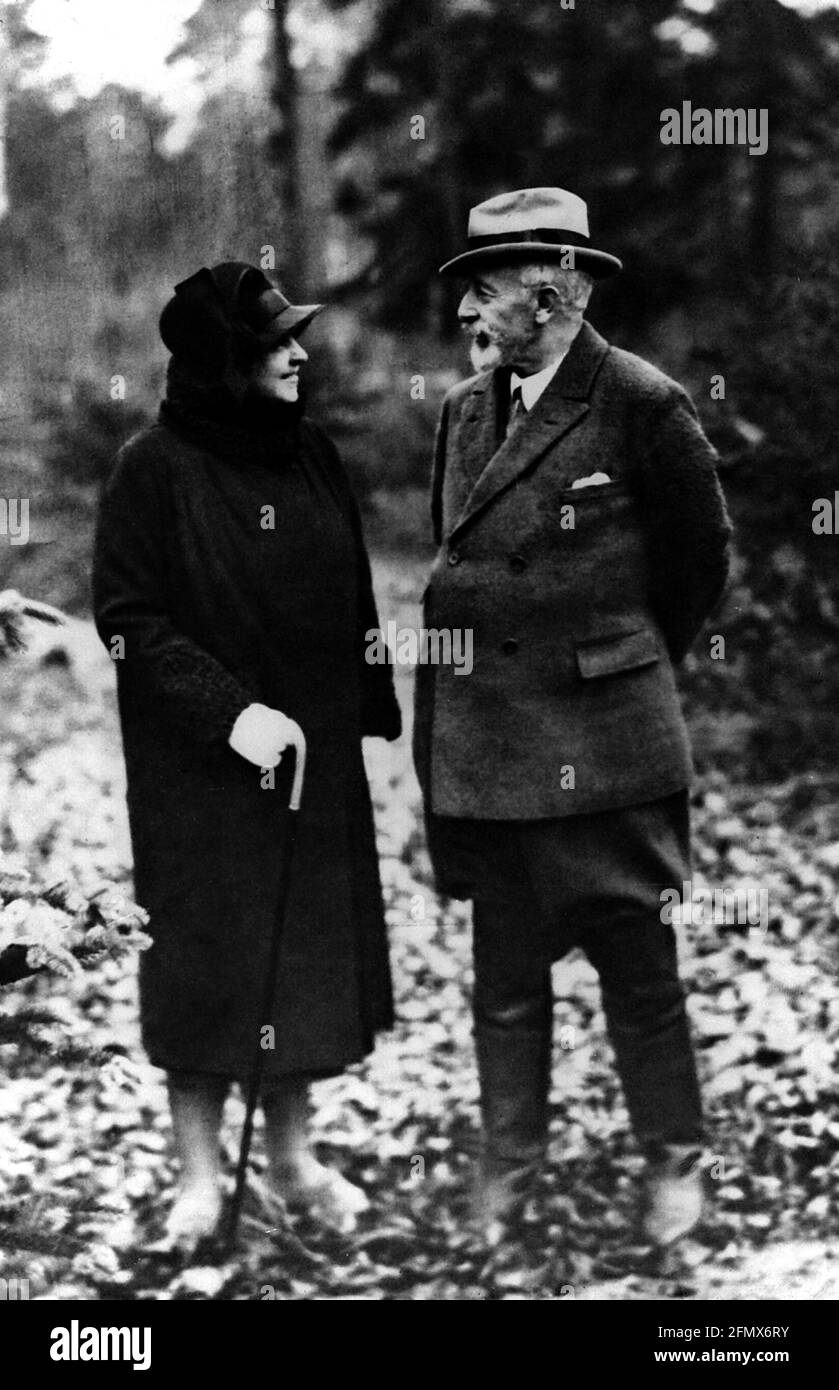 Wilhelm II, 27.1.1859 - 4.6.1941, imperatore tedesco 1888 - 1918, lunghezza intera, DIRITTI-AGGIUNTIVI-CLEARANCE-INFO-NON-DISPONIBILE Foto Stock