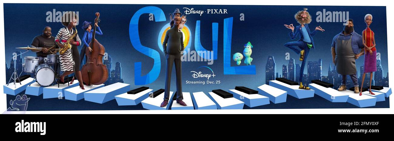 Soul Year : 2020 USA Director : Pete Docter, Kemp Powers Animation American poster Foto Stock