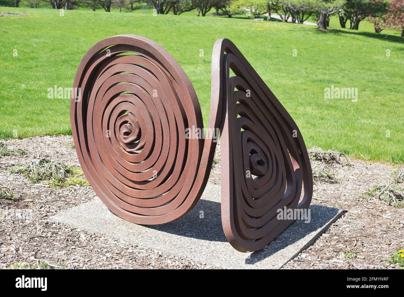 Sahara variazione di Rene Kung al Minnesota Landscape Arboretum a Chanhassen, Minnesota. Foto Stock