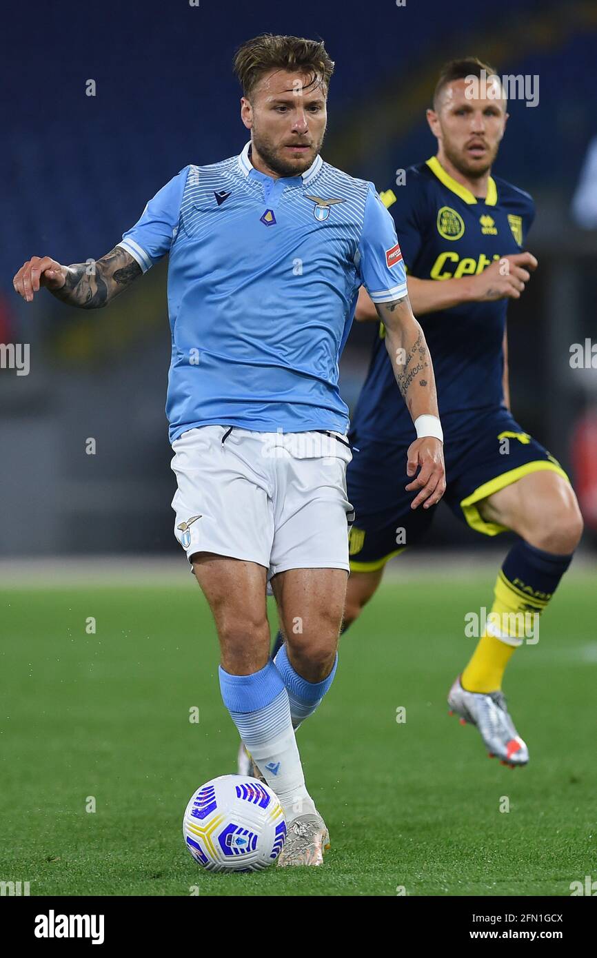 Roma, Italia, 12 maggio 2021 al Lazio vs Parma Serie A League Credit:Roberto Ramaccia/Alamy Live News Foto Stock