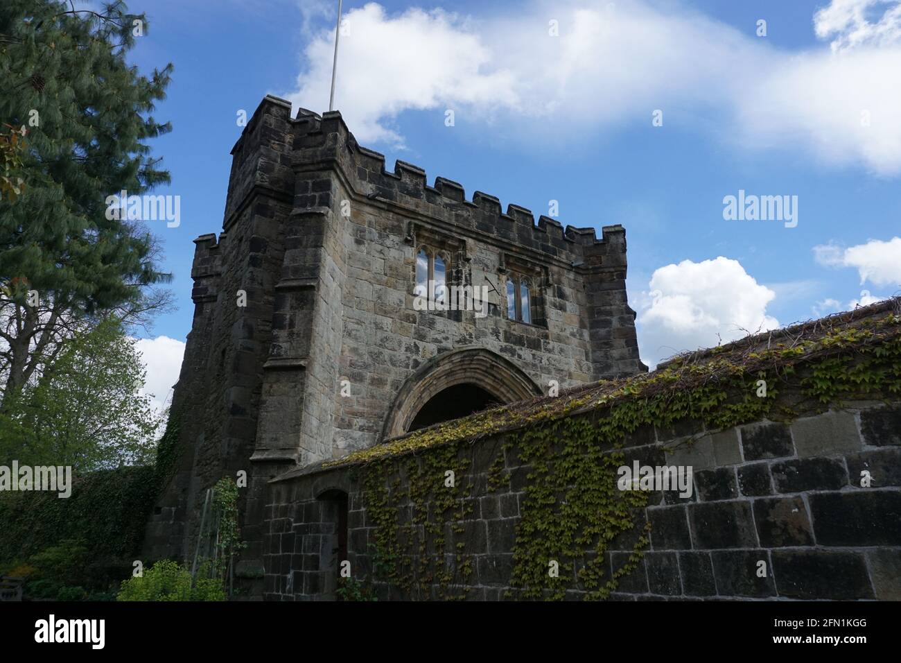 Abbazia di Whalley Foto Stock