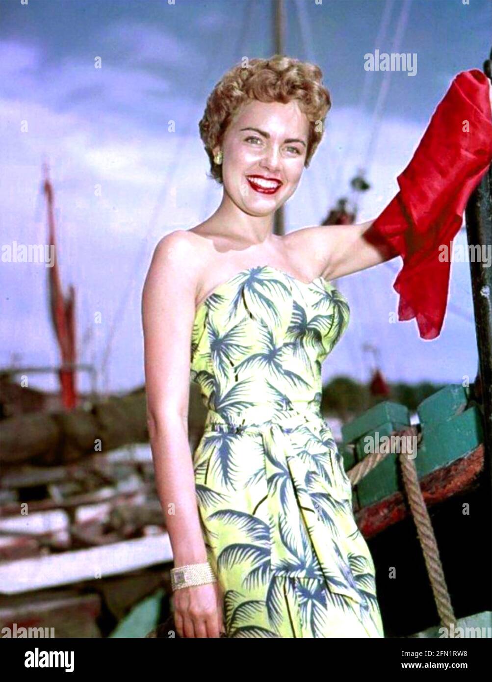 TERRY MOORE (film americano e attrice televisiva circa 1958 Foto Stock