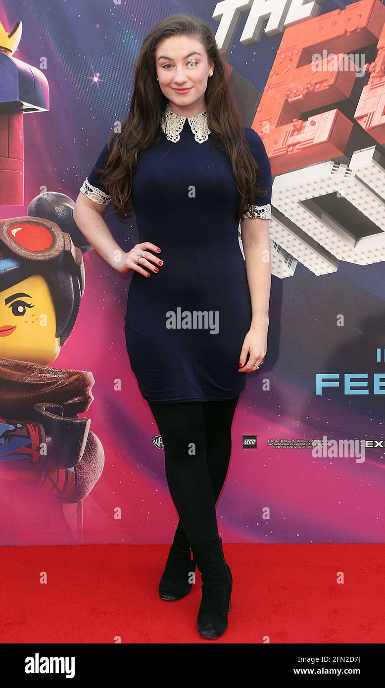 02 febbraio 2019 - Londra, Inghilterra, Regno Unito - The Lego Movie 2: La seconda parte 'UK Premiere Spettacoli fotografici: Ospite Foto Stock