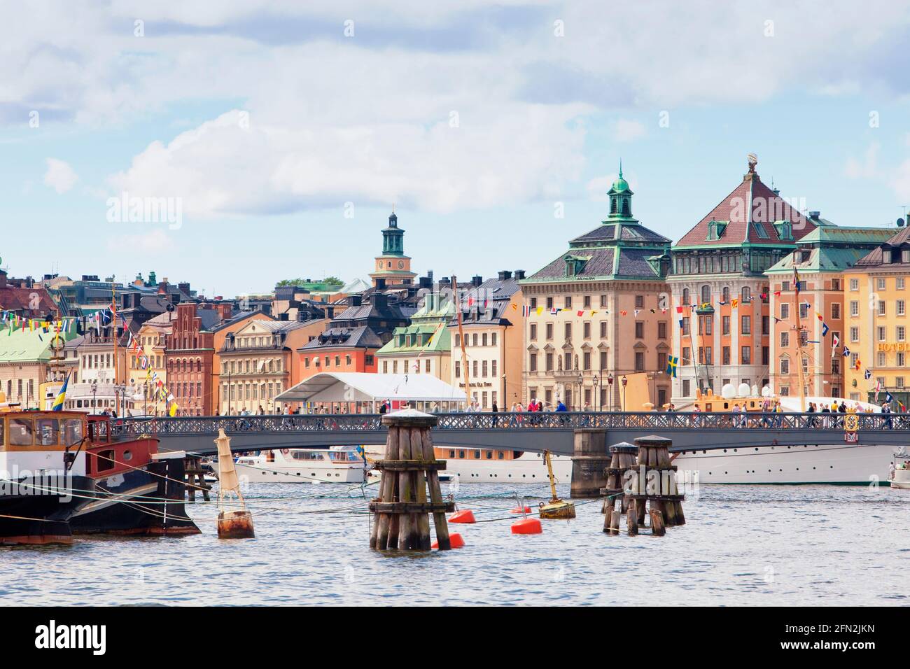Svezia Stoccolma - la città vecchia. Foto Stock