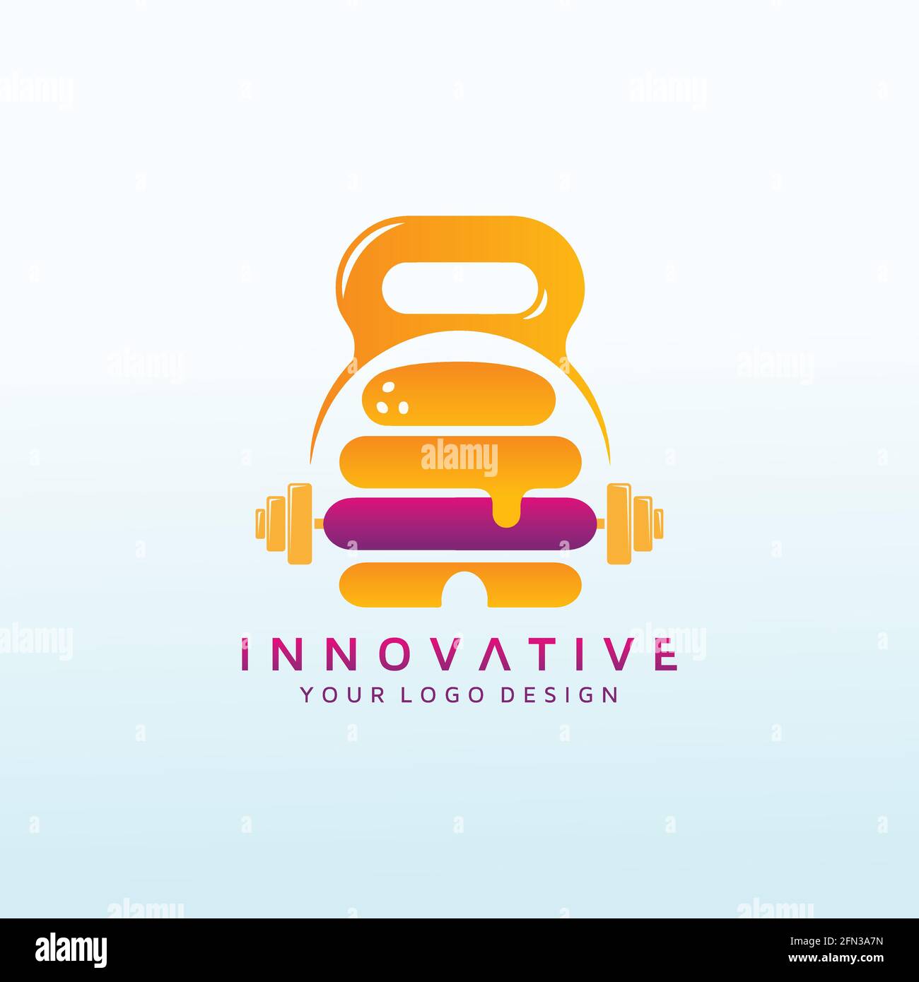 Logo vettoriale di Healthy Restaurant per il download Illustrazione Vettoriale