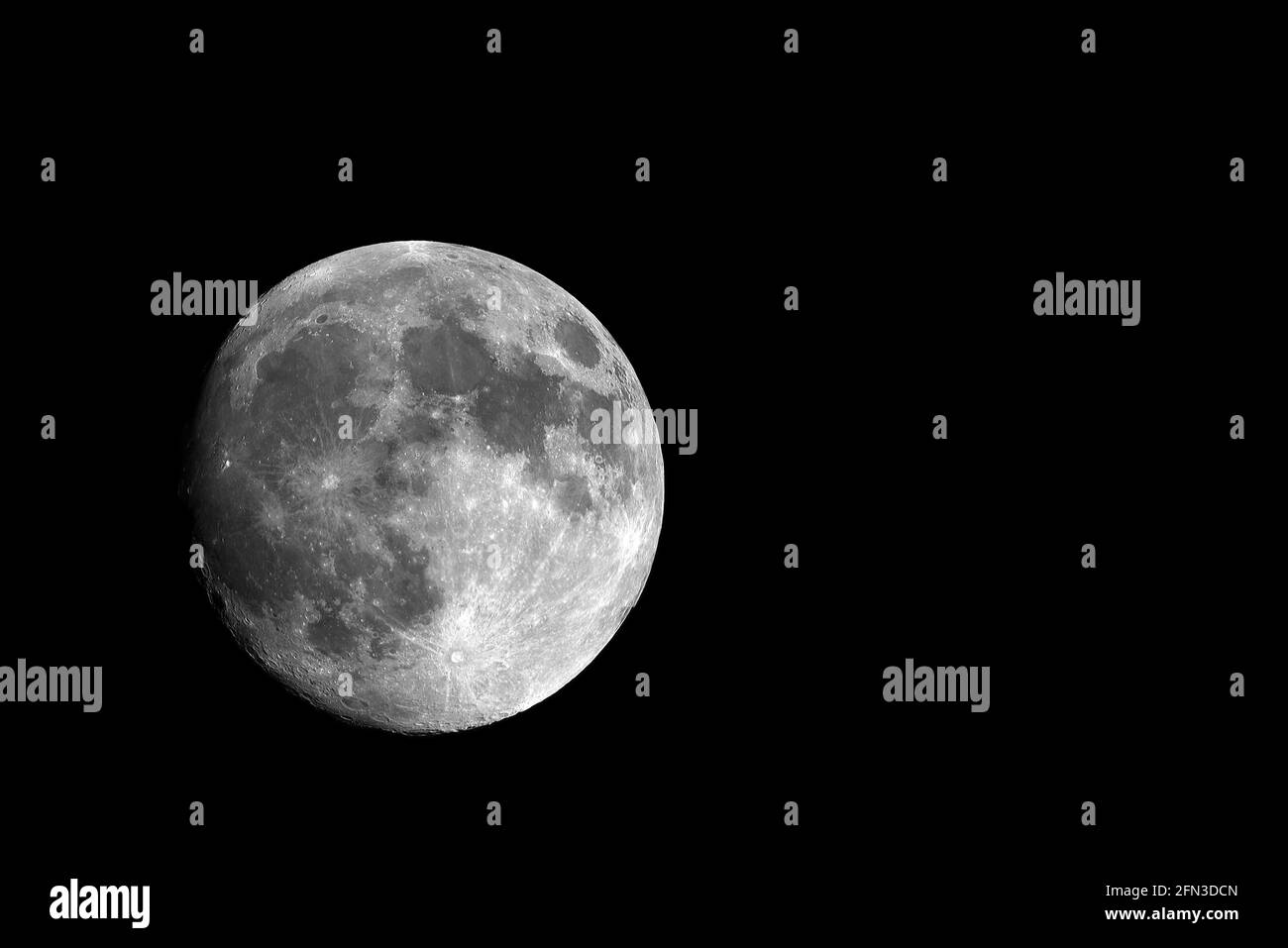 Pianeta mese nello spazio Foto Stock