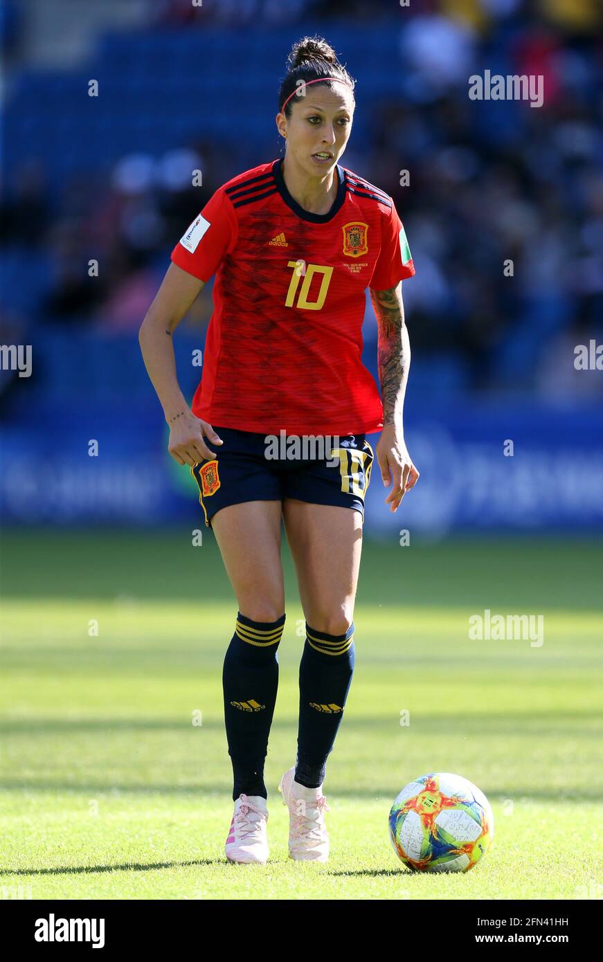 File photo datato 08-06-2019 di Jennifer Hermoso in Spagna. Data di emissione: Venerdì 14 maggio 2021. Foto Stock