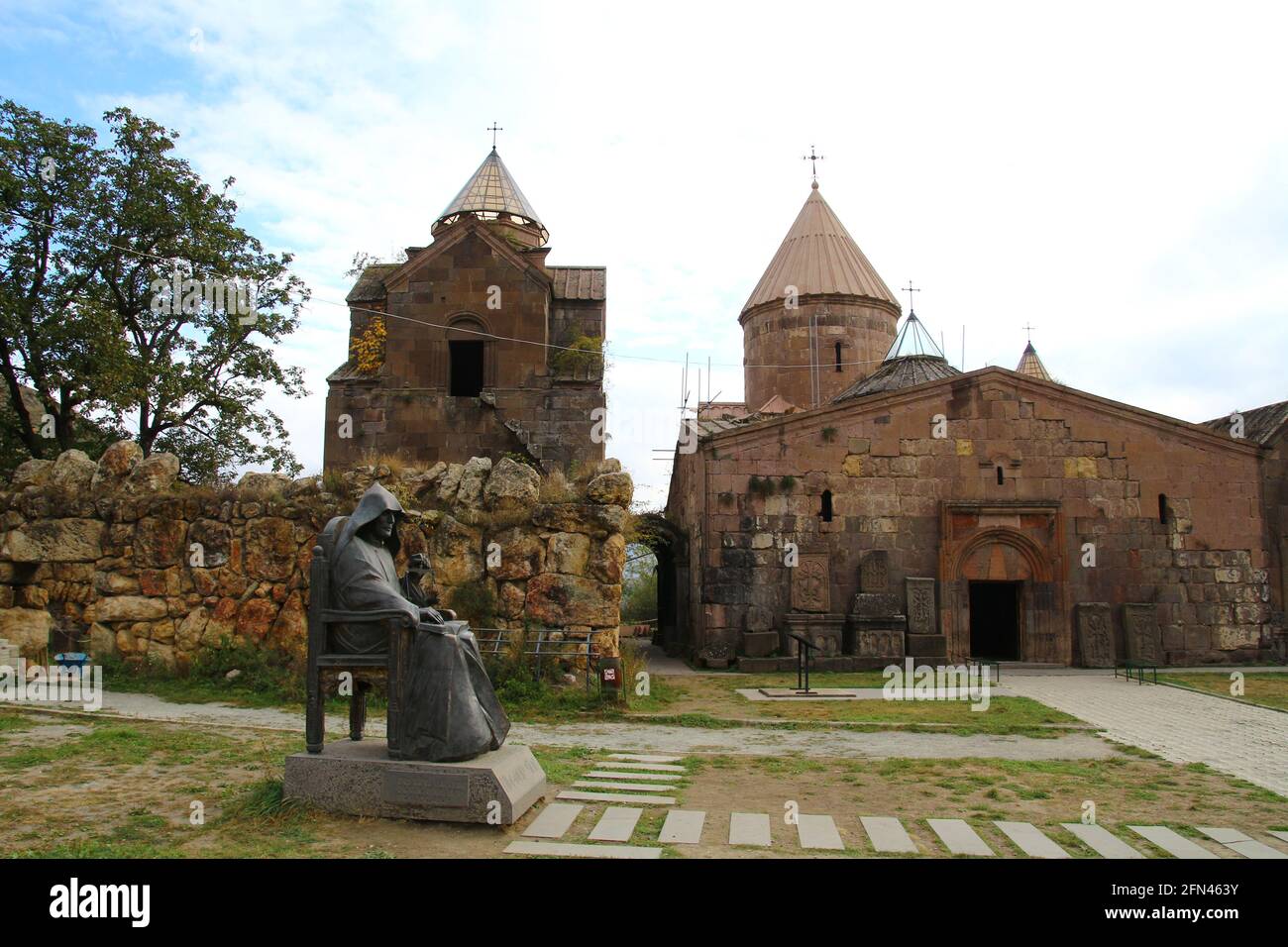 Goshavank Monastero, Armenia Foto Stock