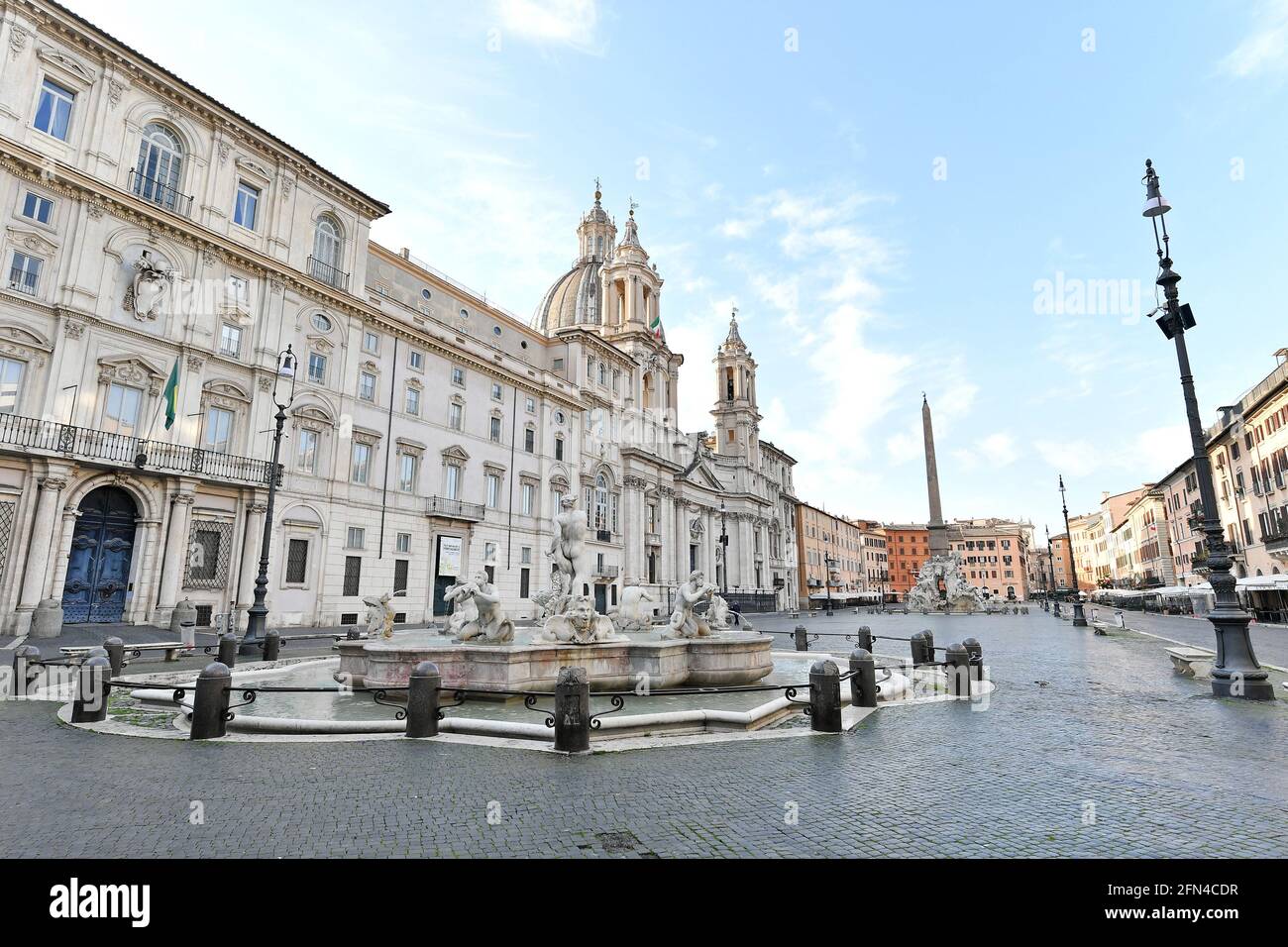 Italia Lazio Roma, Piazza Navona Foto Stock