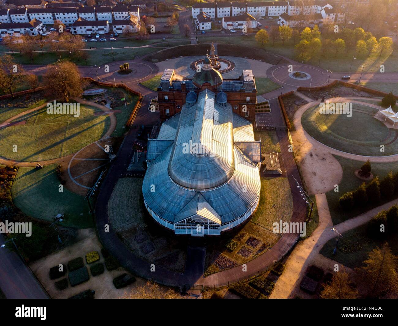 People's Palace Museum, Glasgow Green, Glasgow, Scozia, Regno Unito Foto Stock