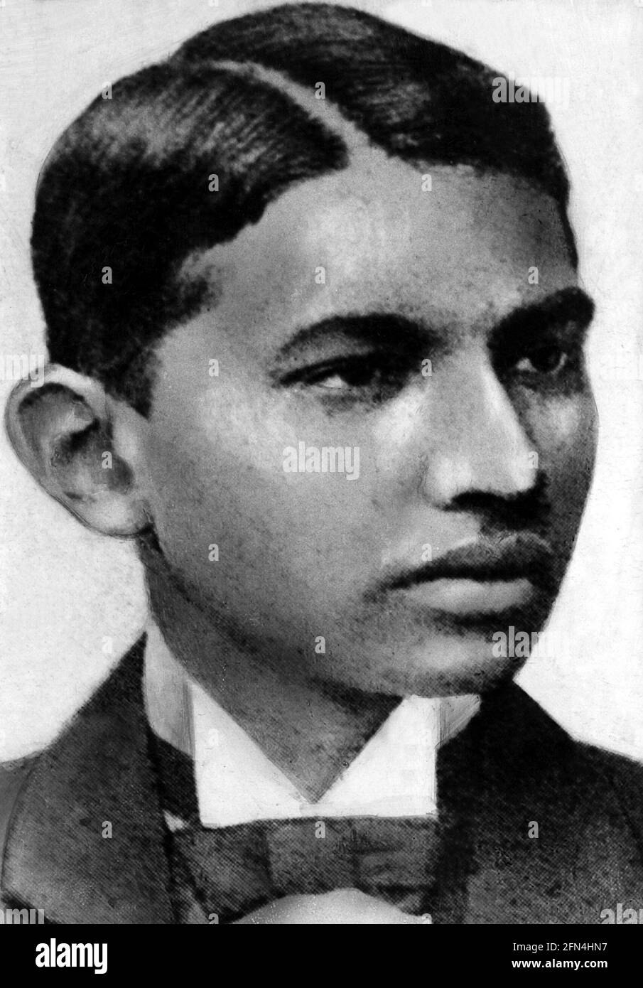 Gandhi, Mohandas Karamchand così chiamato Mahatma, 2.10.1869 - 30.1.1948, in politico, ritratto, DIRITTI-AGGIUNTIVI-CLEARANCE-INFO-NON-DISPONIBILE Foto Stock