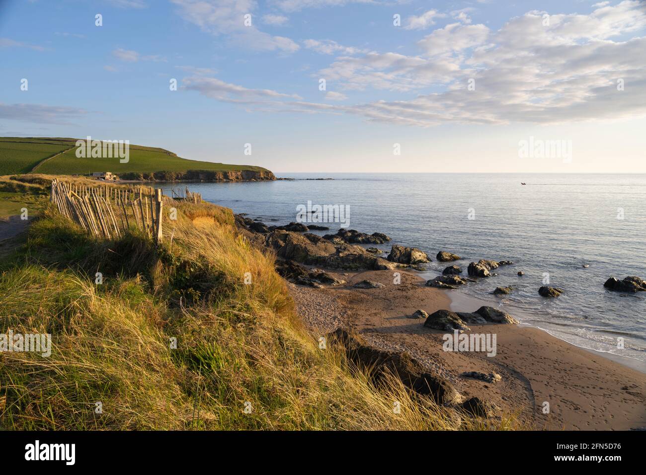 Bantham Beach, Devon, Inghilterra. Foto Stock