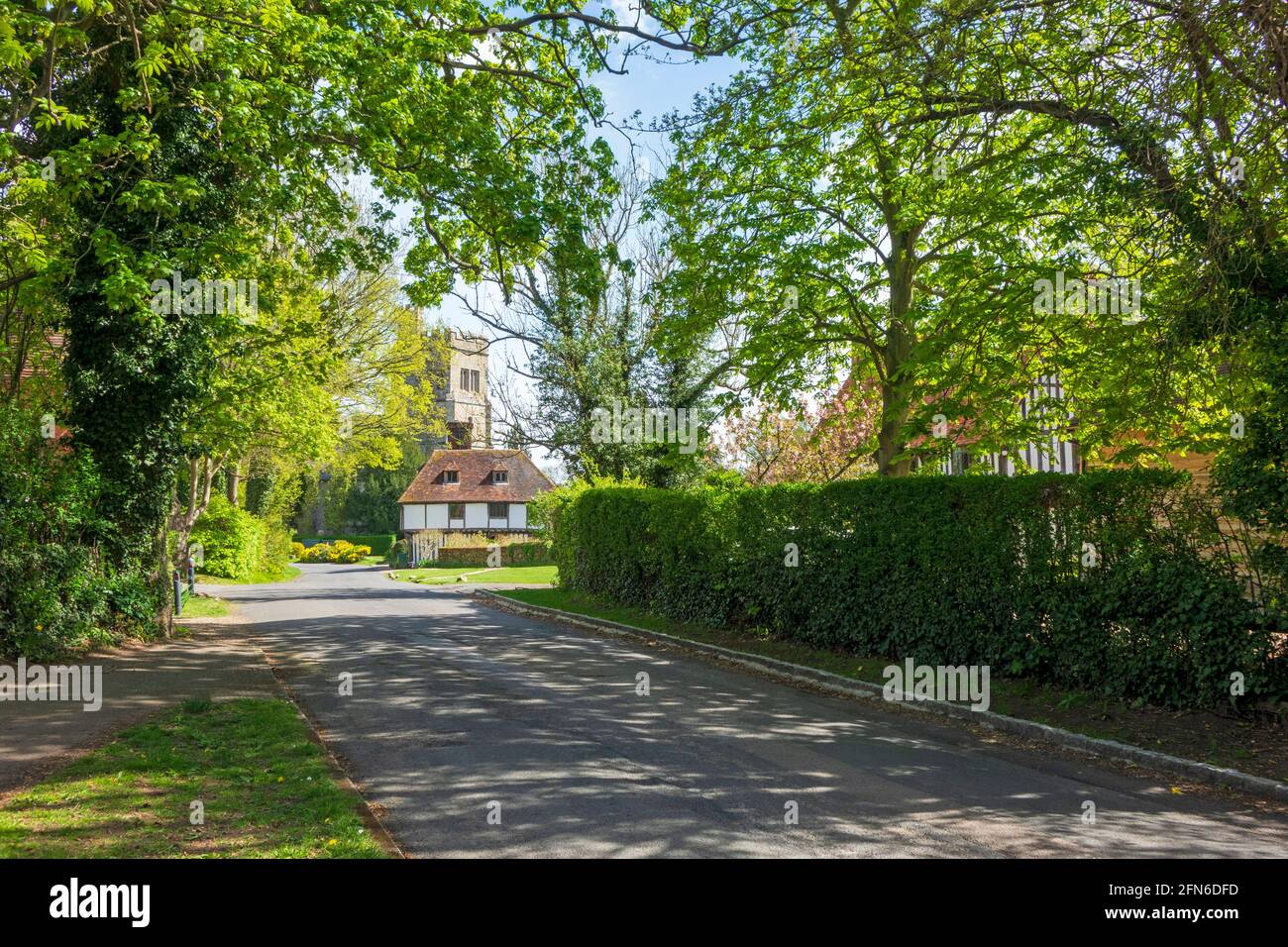 Smarden Village, Kent, Regno Unito Foto Stock