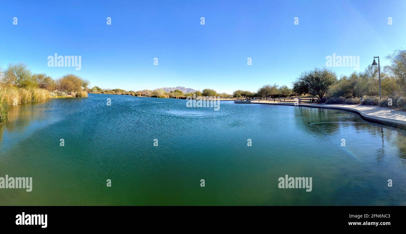 Lago Arizona Foto Stock