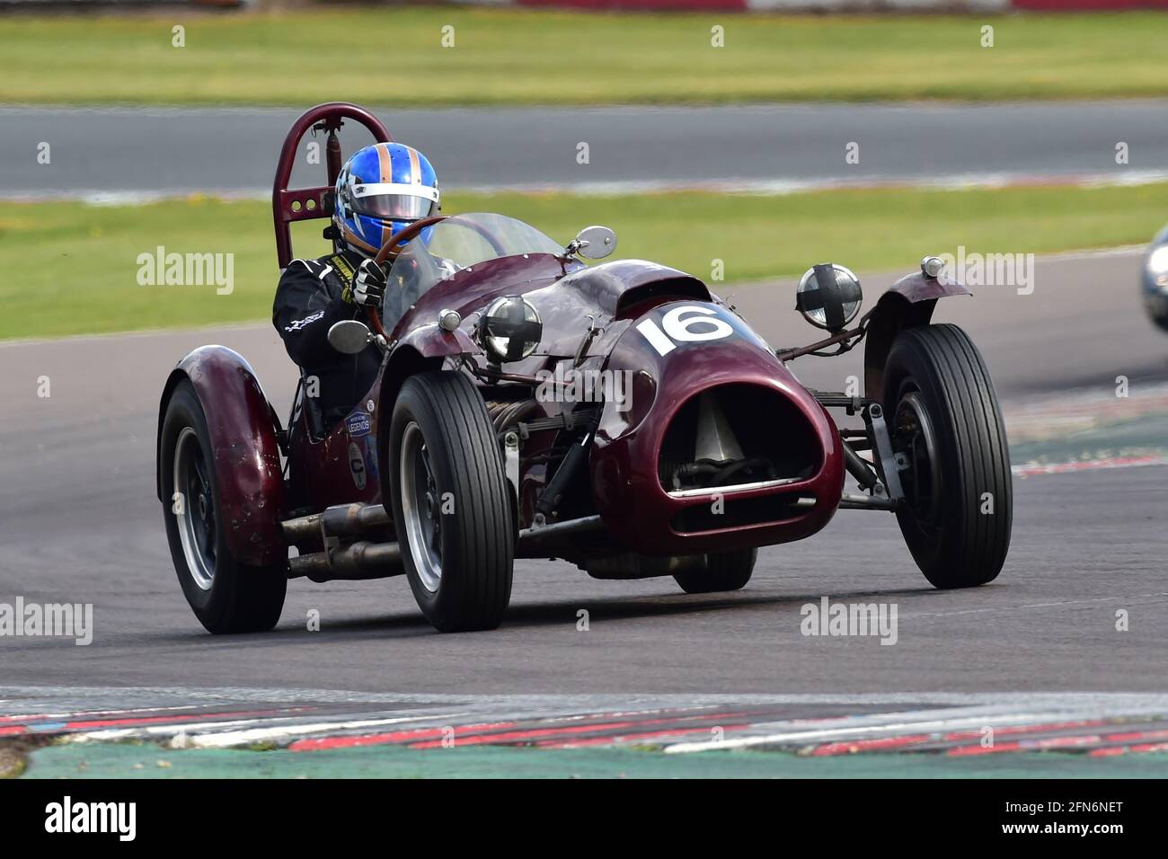 Nick Wigley, John Ure, Cooper Bristol T24/25, RAC Woodcote Trophy, Stirling Moss Trophy, Per le vetture sportive precedenti al 61, Donington Historic Festival, Doning Foto Stock