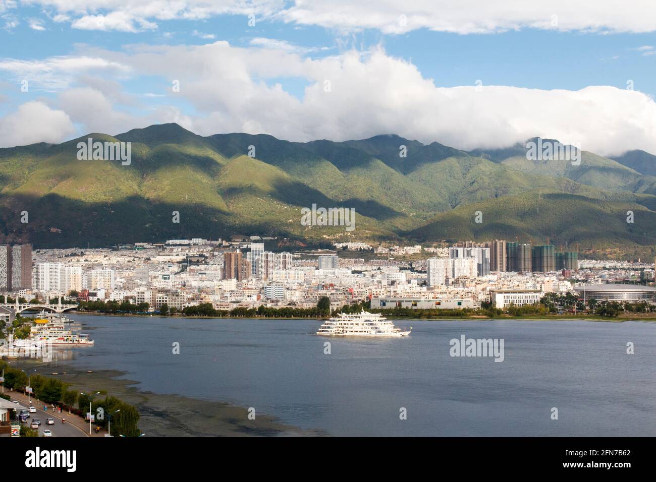 La città di Dali, provincia di Yunnan, Cina Foto Stock
