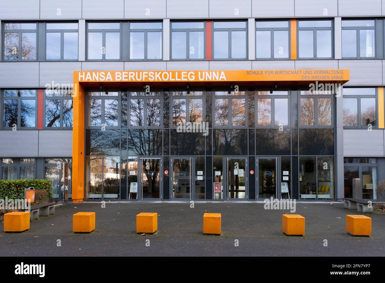 Scuola di commercio, Unna, Nord Reno-Westfalia, Germania, Europa Foto Stock