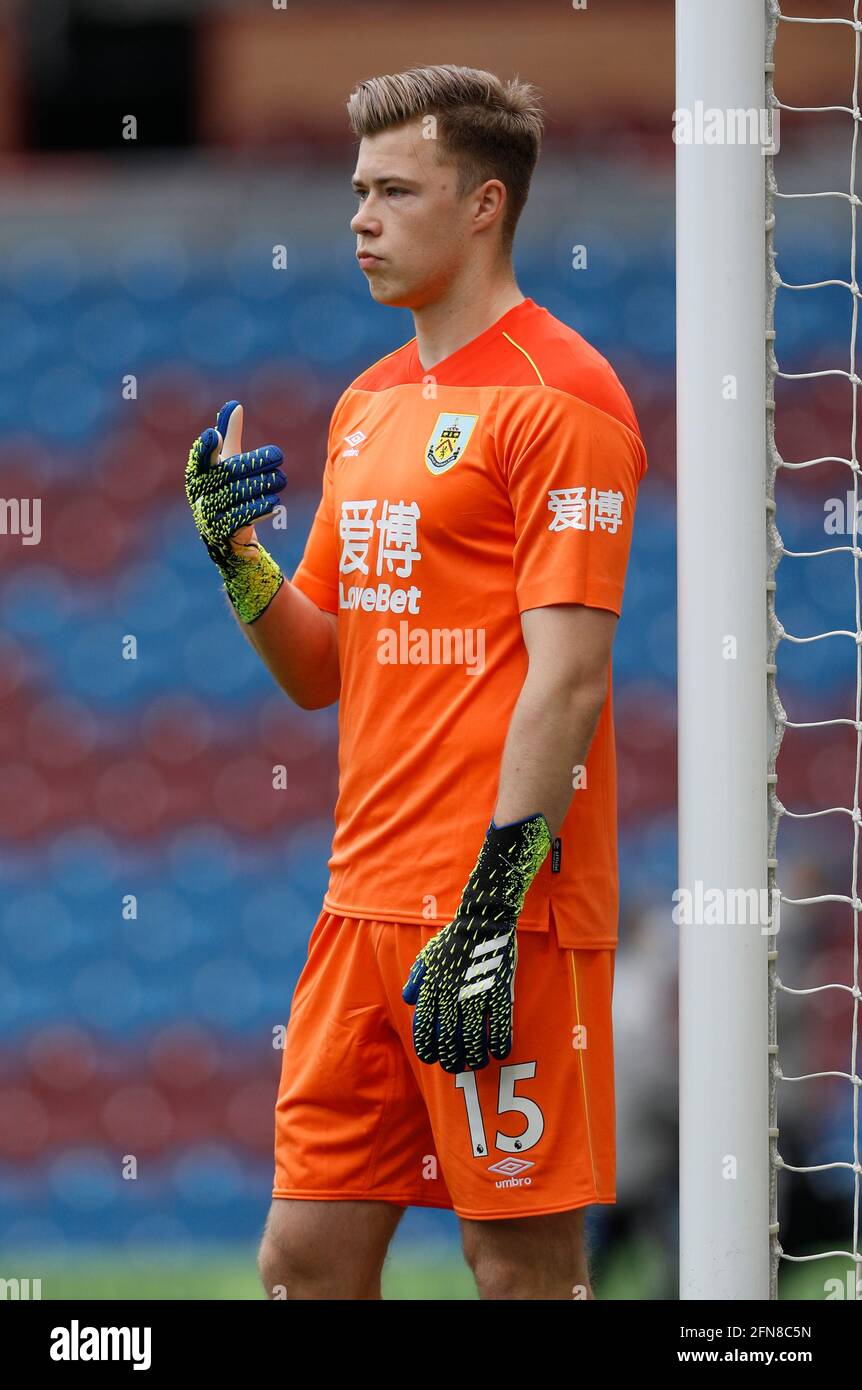 Burnley, Regno Unito. 15 maggio 2021. Bailey Peacock-Farrell di Burnley durante la partita della Premier League a Turf Moor, Burnley. Il credito immagine dovrebbe essere: Darren Staples/Sportimage Credit: Sportimage/Alamy Live News Foto Stock