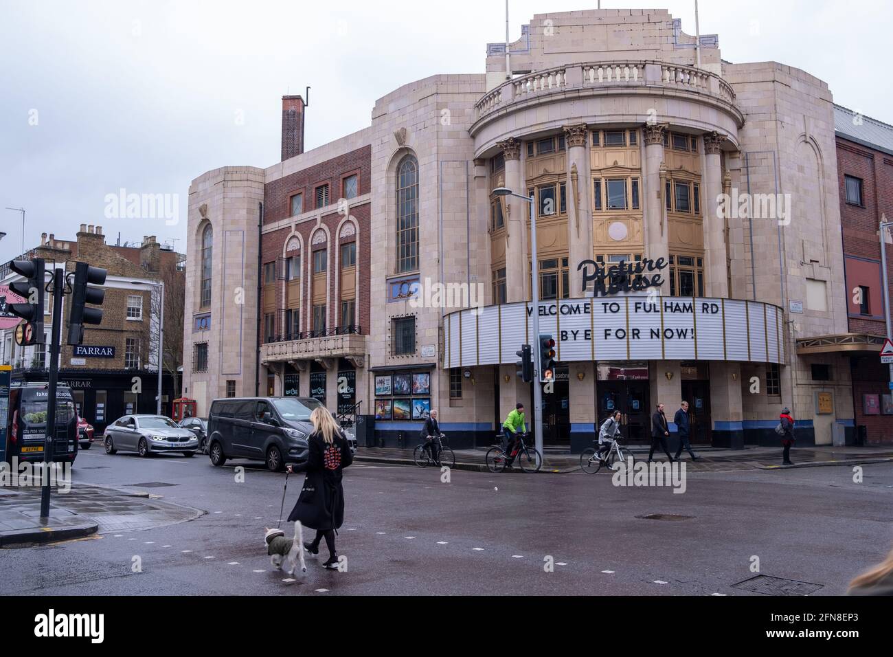 Londra- Agosto 2021: Fulham Road Picture House, un cinema a Chelsea West London Foto Stock
