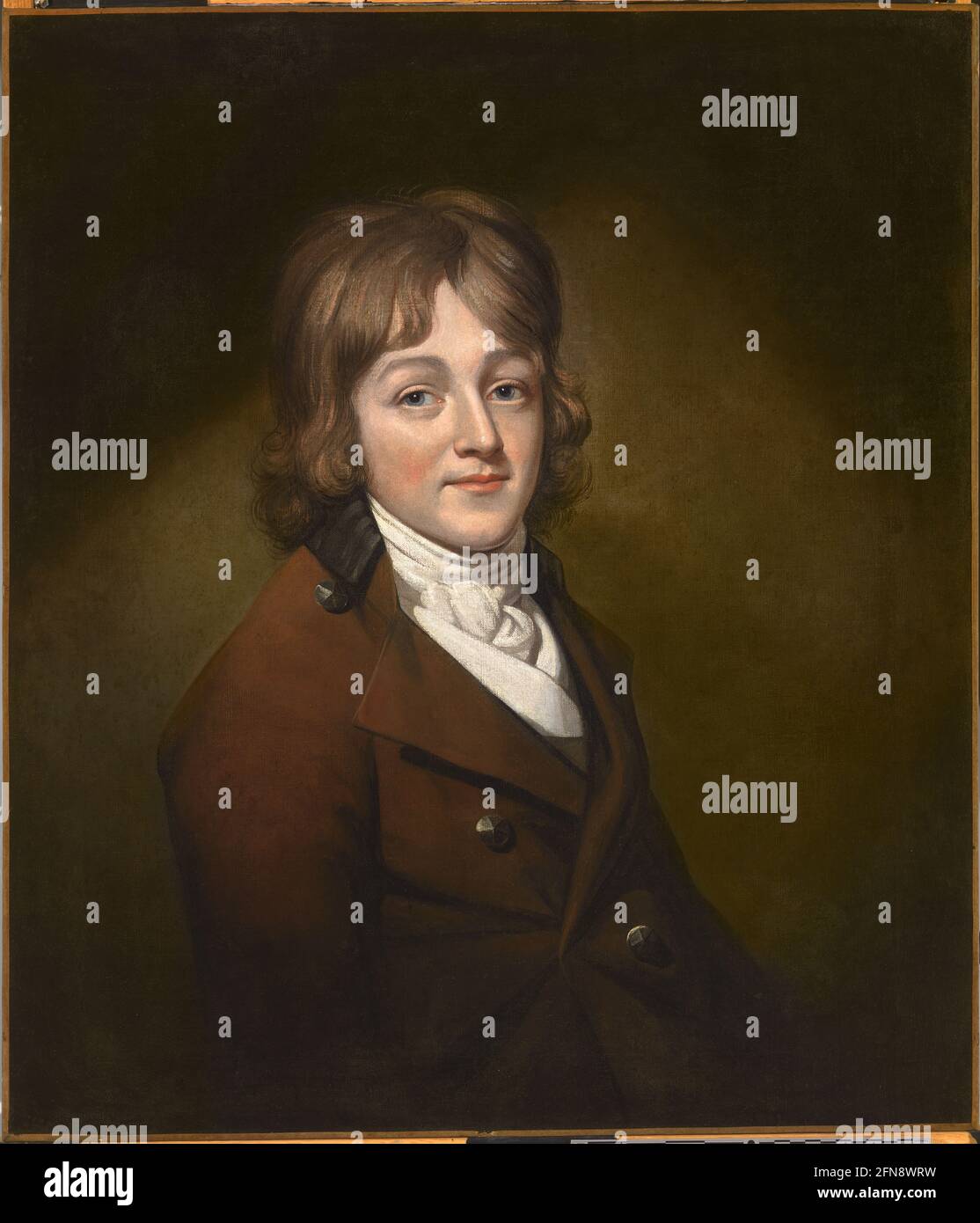 Francis Scott Key, c. 1796. Foto Stock