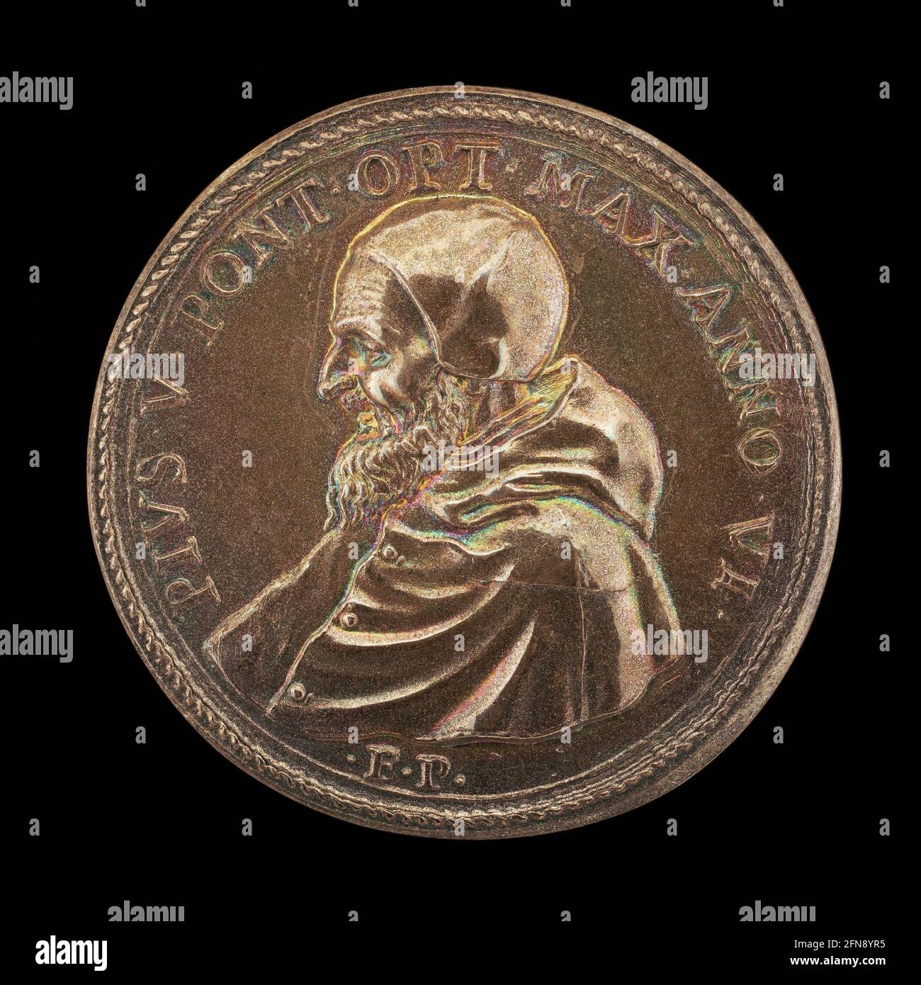 Pio V (Michele Ghislieri, 1504-1572), Papa 1566, 1572. Foto Stock