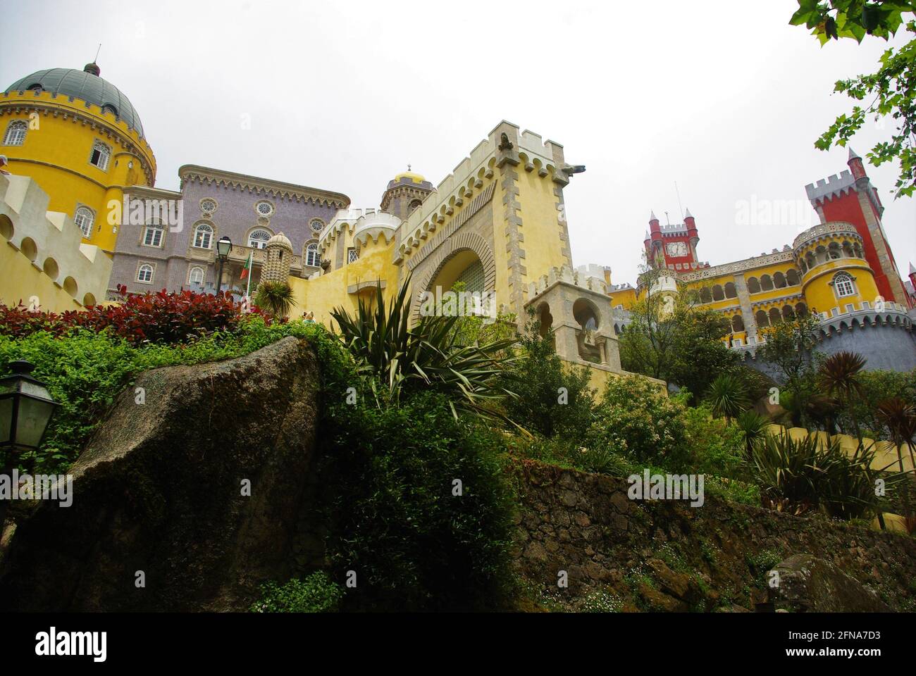 Pena Palace, Sintra, Portogallo Foto Stock