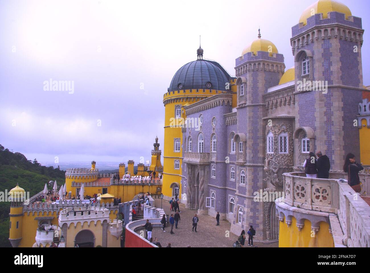 Pena Palace, Sintra, Portogallo Foto Stock