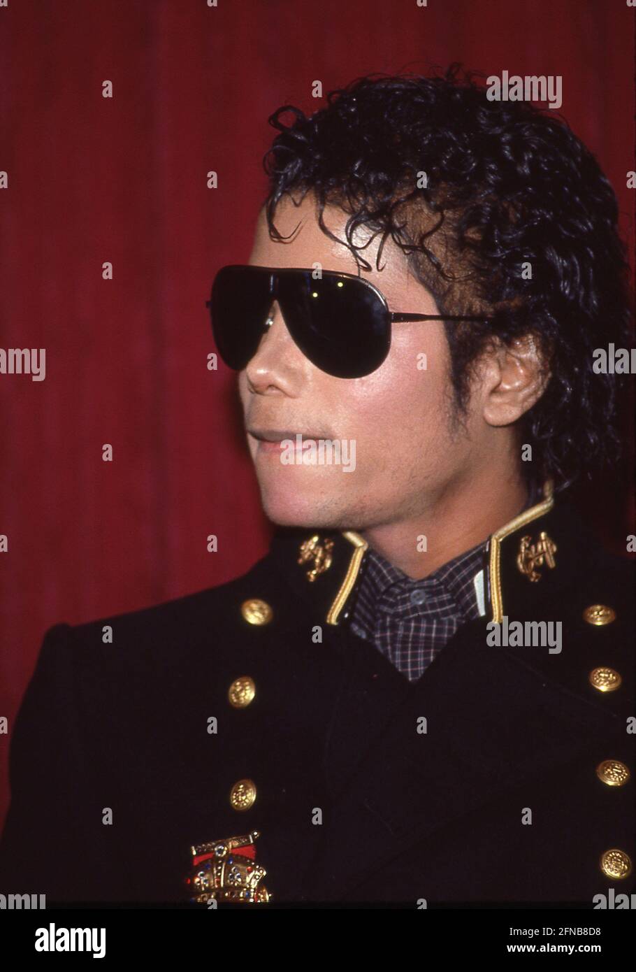 Michael Jackson Settembre 1984 Credit: Ralph Dominguez/MediaPunch Foto Stock