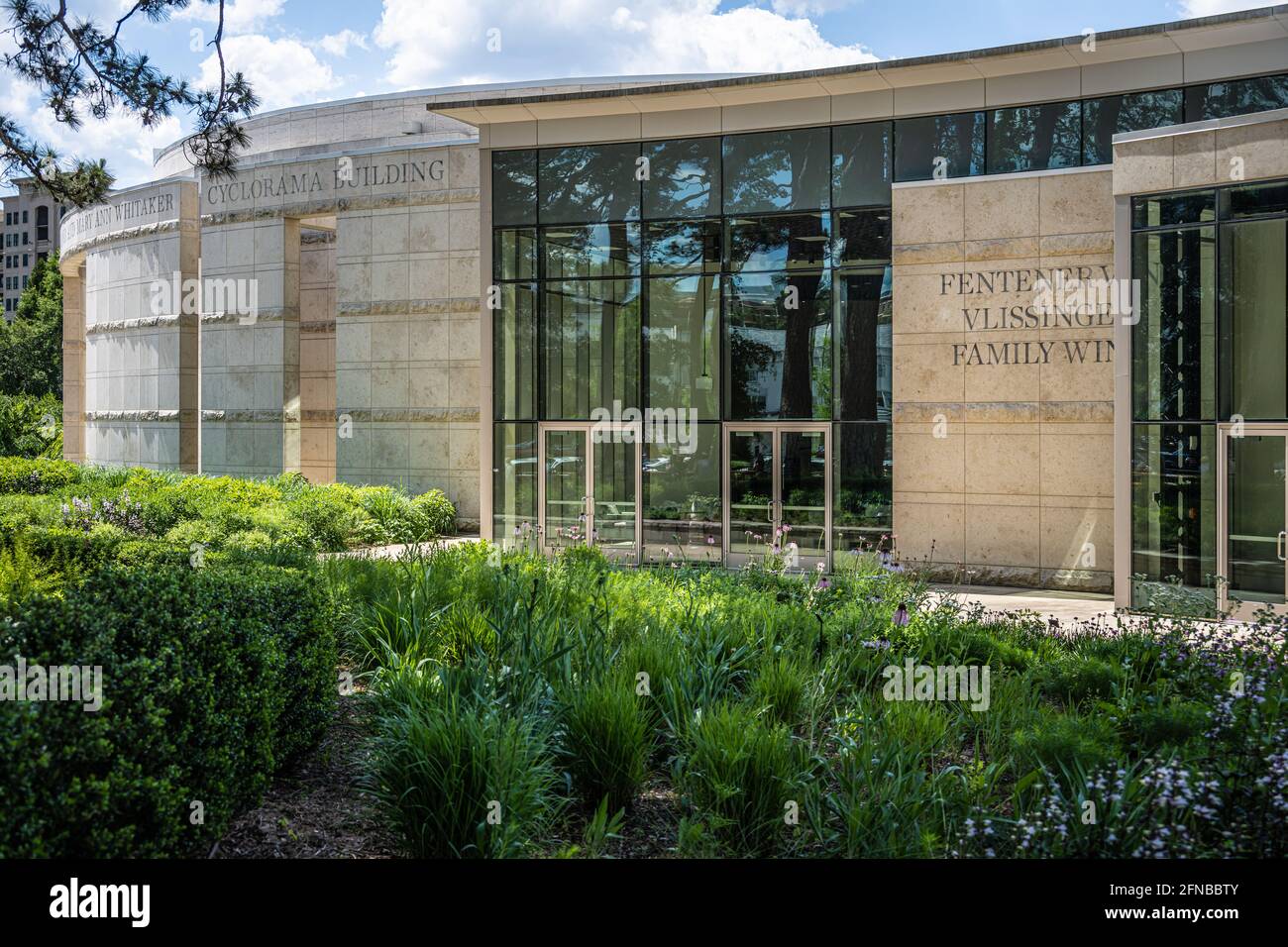 L'edificio Cyclorama dell'Atlanta History Center e la Fentener Van Vlissingen Family Wing a Buckhead, Atlanta, Georgia. (STATI UNITI) Foto Stock