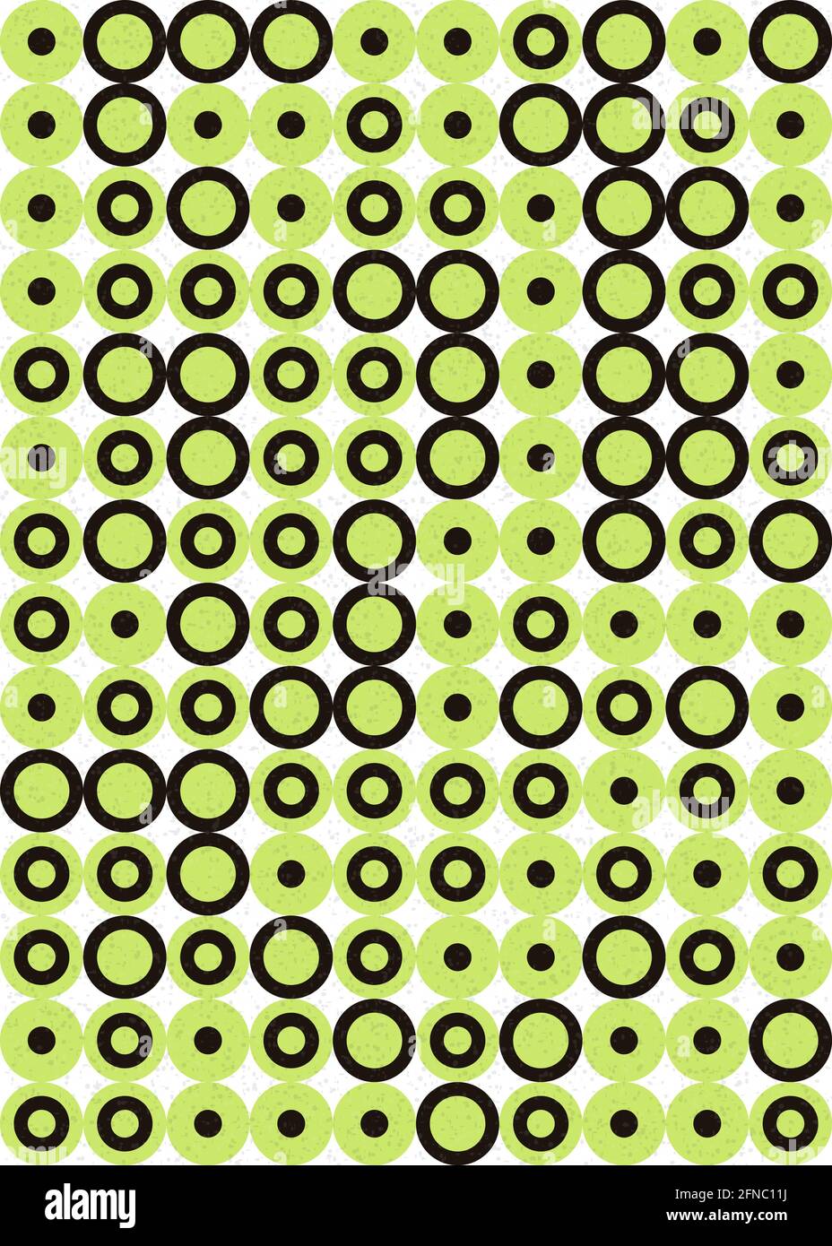 Illustrazione astratta dell'arte computazionale generativa geometrica Illustrazione Vettoriale