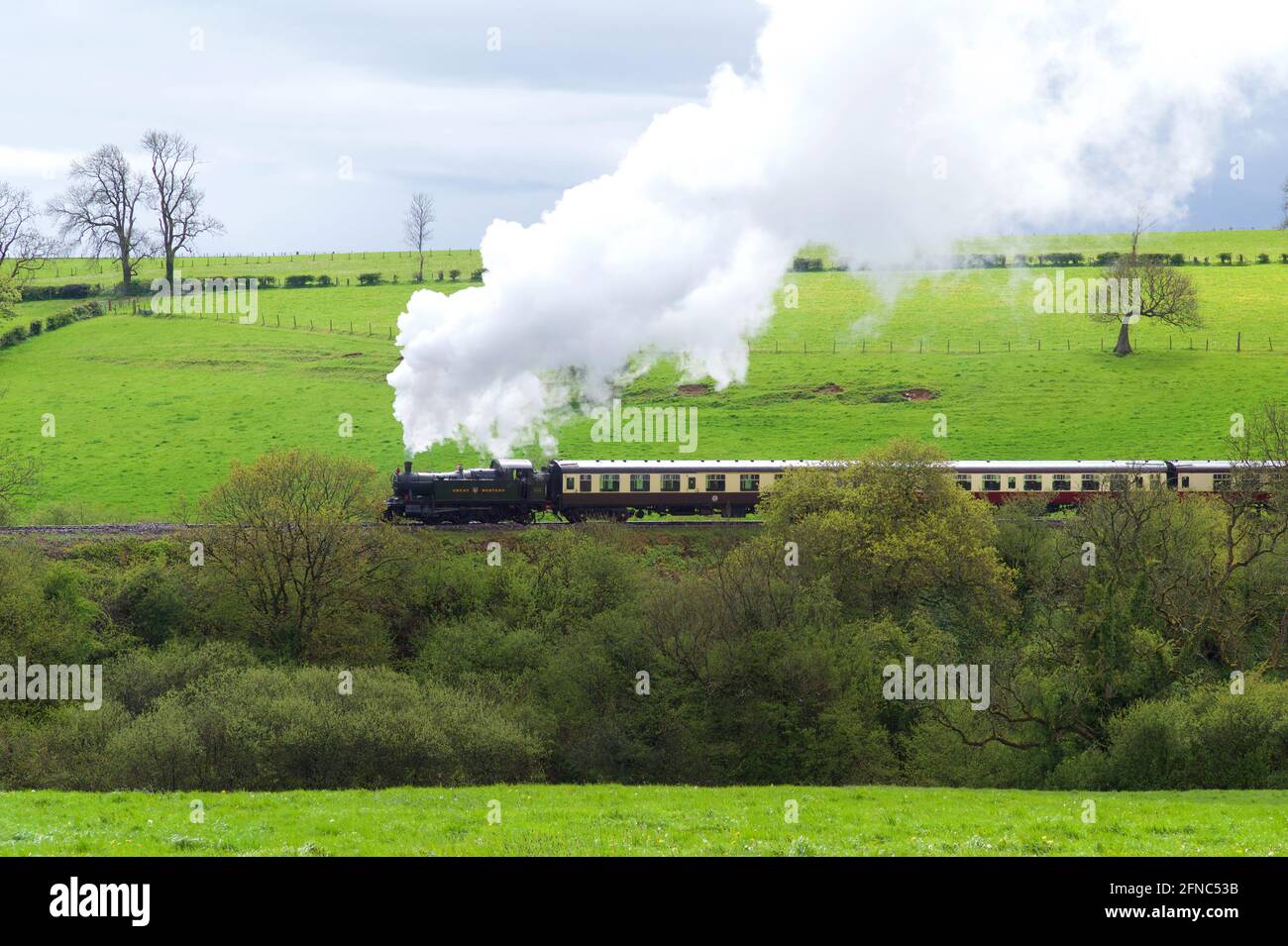 La 'East Somerset Railway', Cranmore, Regno Unito Foto Stock