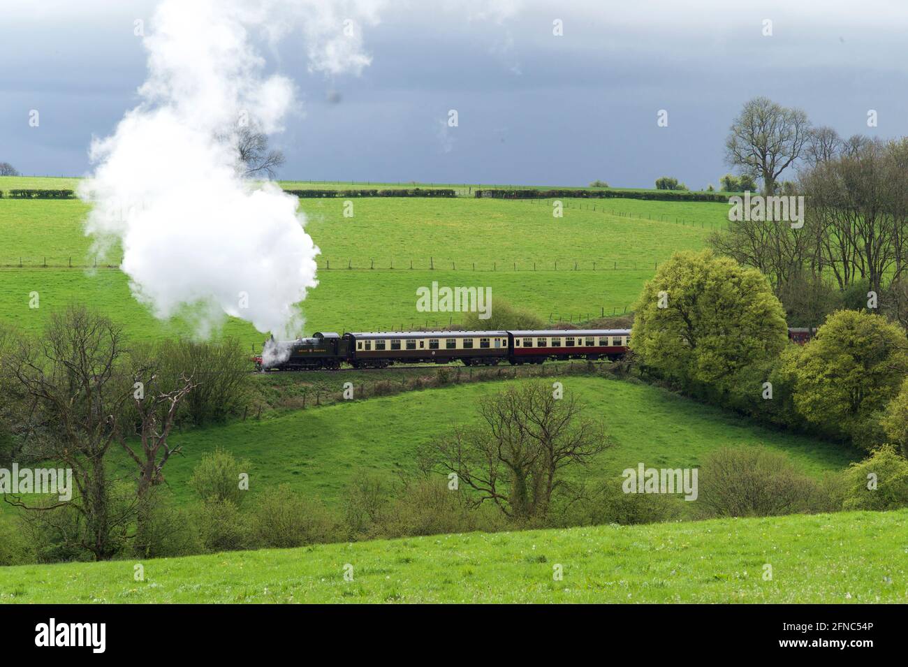 La 'East Somerset Railway', Cranmore, Regno Unito Foto Stock