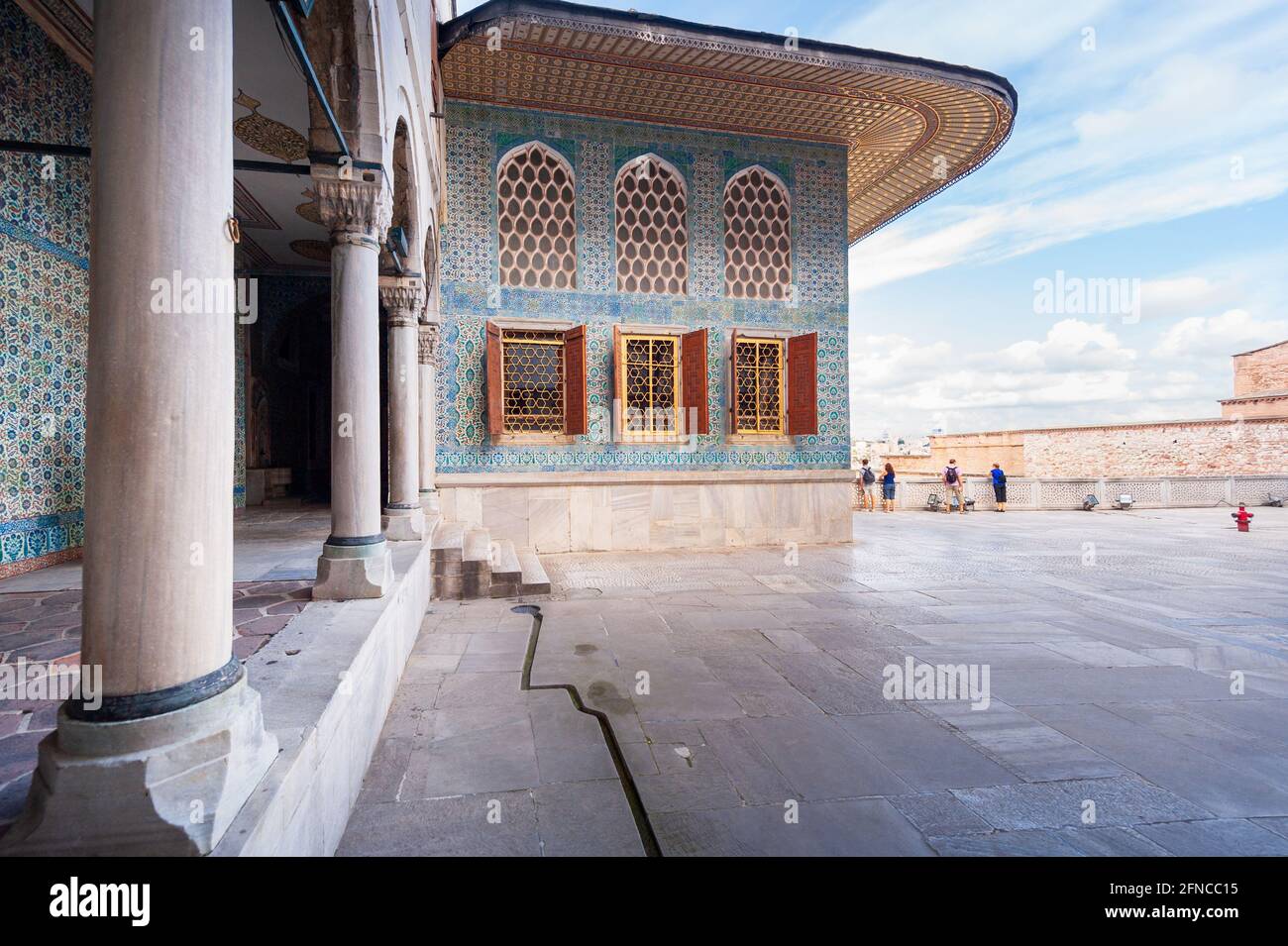 Parte dell'Imperial Harem sezione del Palazzo Topkapi Foto Stock