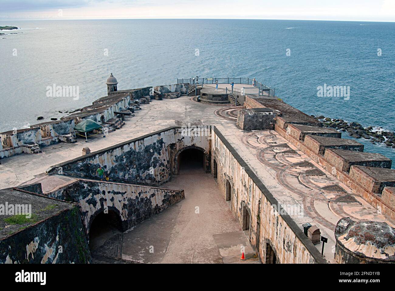 Vista da El Morro Foto Stock