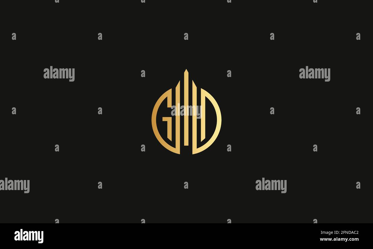 LOGO LETTER GD O GID PER USO ILLUSTRATIVO Illustrazione Vettoriale