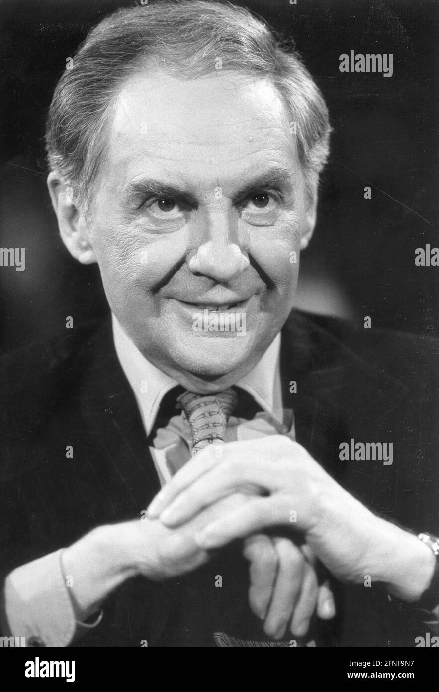 Attore Harald Juhnke nel 1996. [traduzione automatizzata] Foto Stock