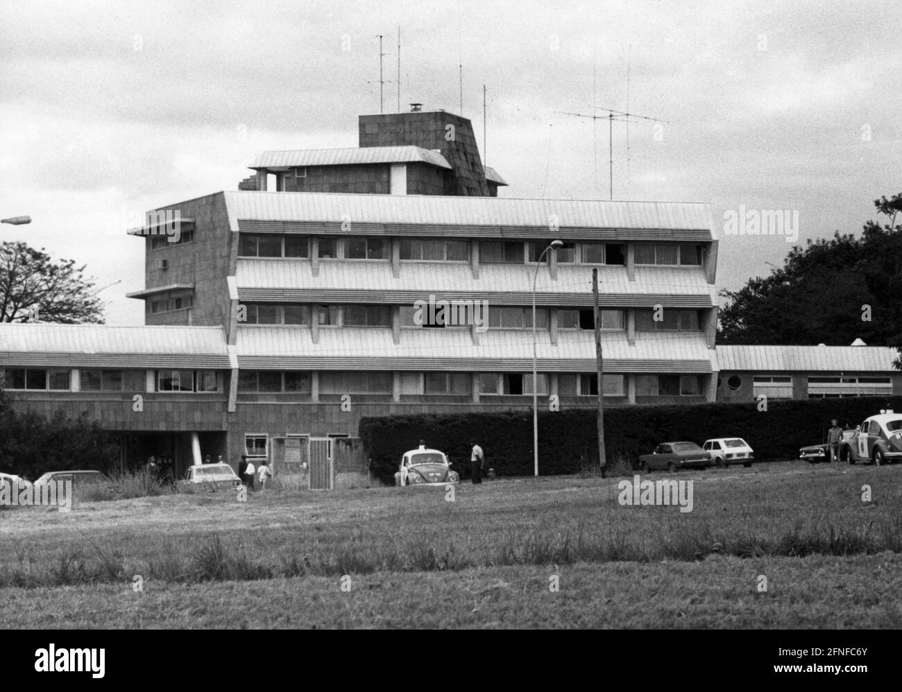 La missione estera dell'Ufficio federale degli affari esteri in Brasile. Fotografia non datata. [traduzione automatizzata] Foto Stock