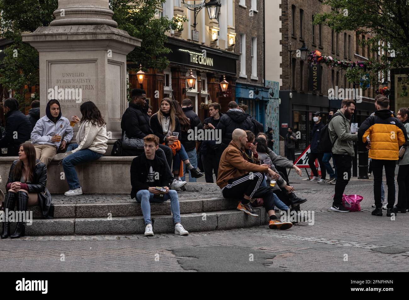 Londra intorno a Covent Garden il West End Foto Stock